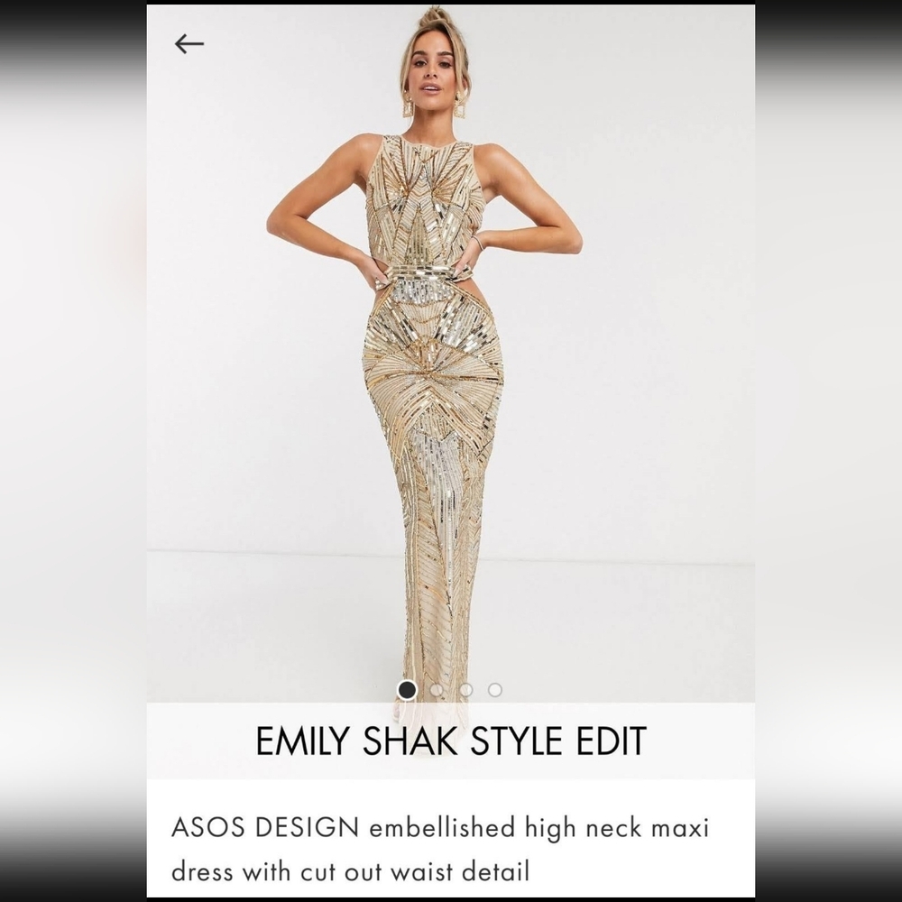 Beautiful sequin dress for prom, wedding, holiday party, formal events, etc...